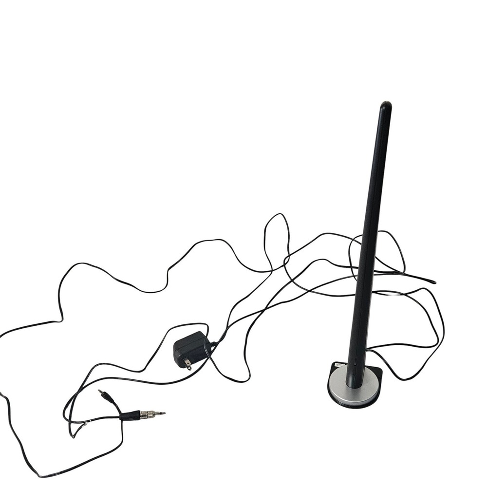 TERK Powered Indoor Antenna Model TOWER with AC Adapter and Cables